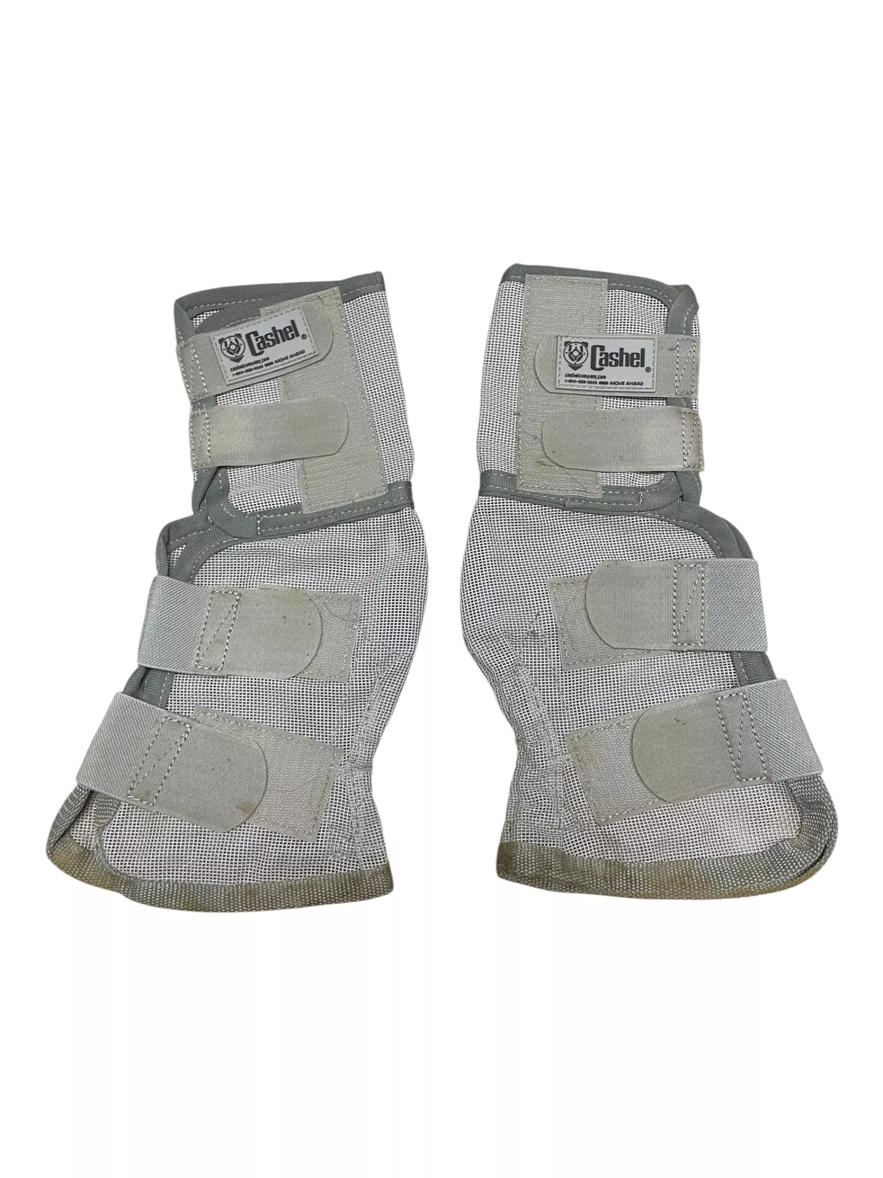Cashel Fly Boots *Pair* - Gray - Horse - USED