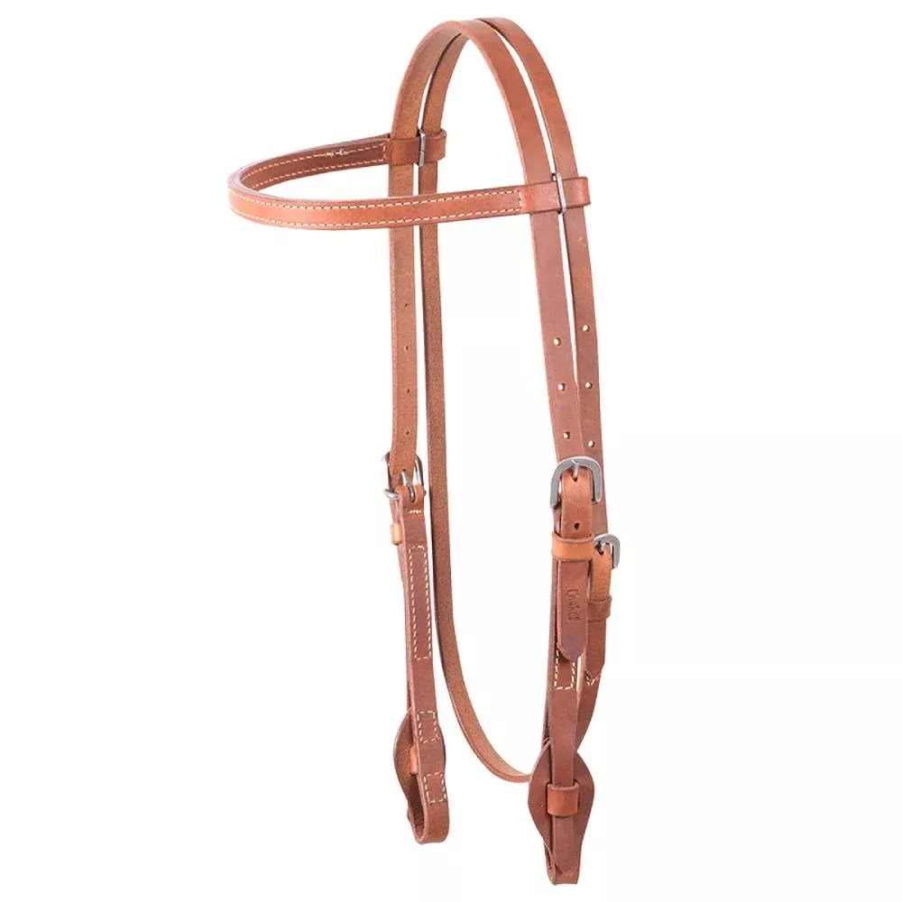 Cashel Harness Leather Browband Headstall w/Quick Change Ends