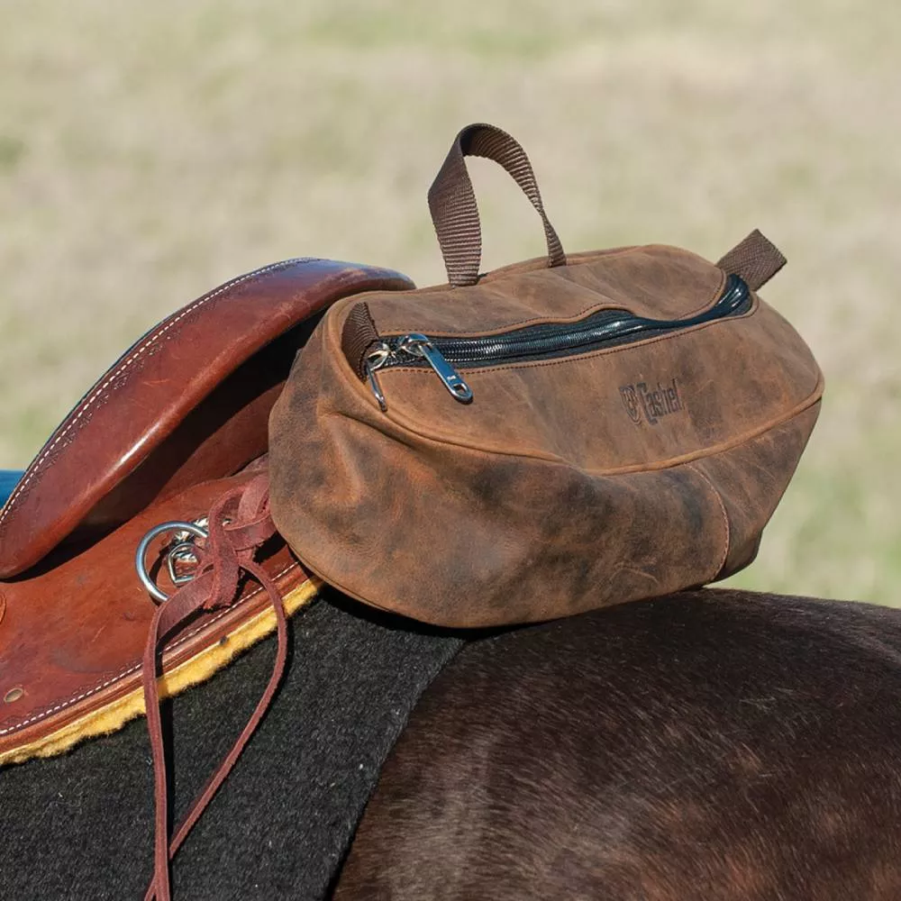 Cashel Leather Cantle Bag