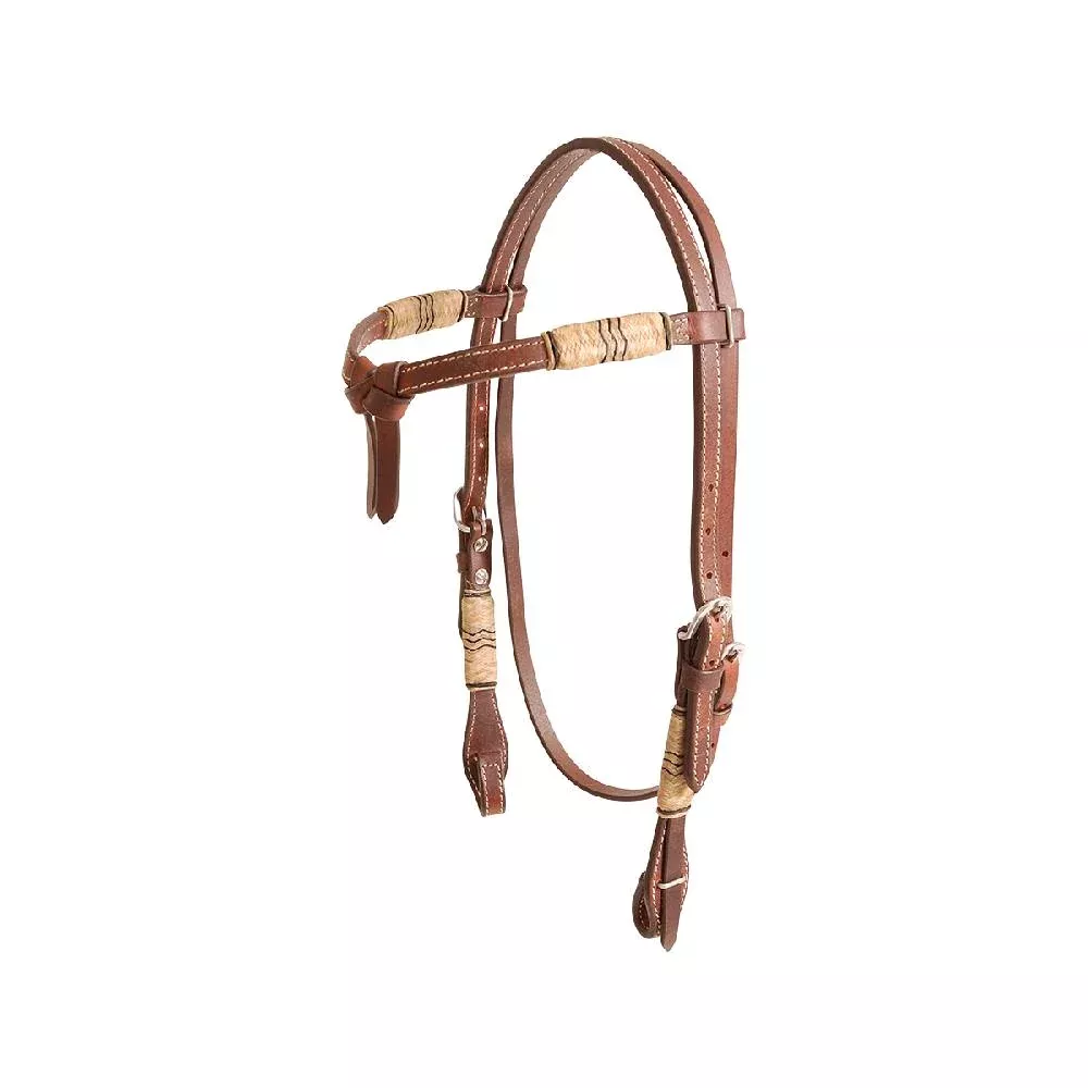 Cashel Rawhide Accent Tie Front Browband Headstall