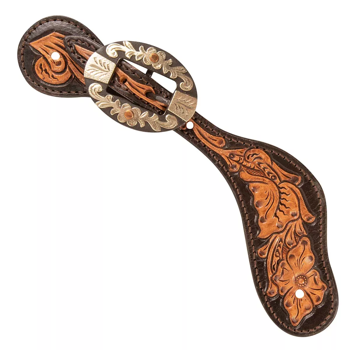Cashel Two-Tone Spur Straps