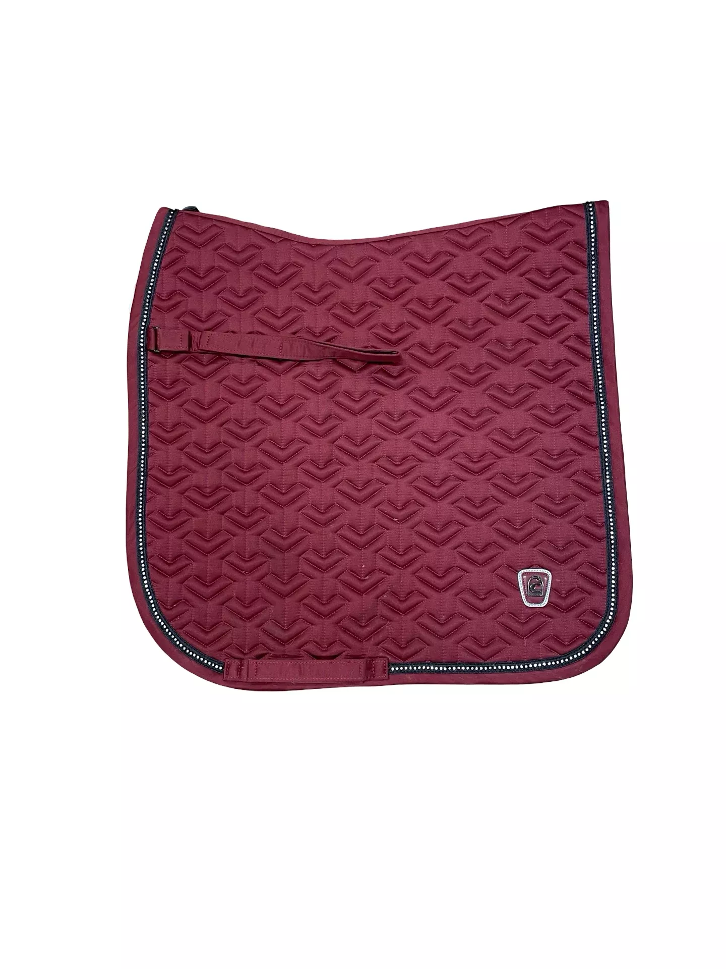 Cavallo Juliet DR Pad - Maroon/Bling - Approx F/S - USED