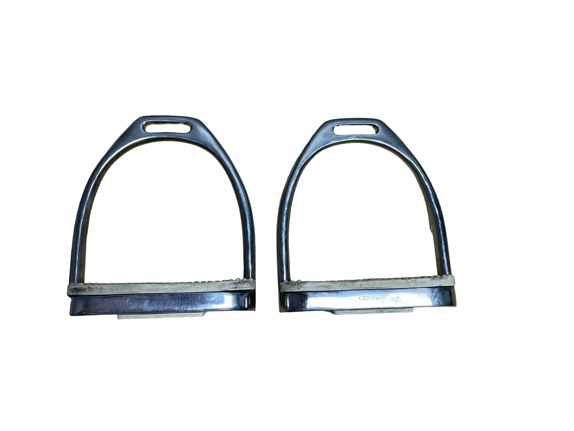 Centaur Fillis Stirrups - SS - Approx 4 1/2" - USED