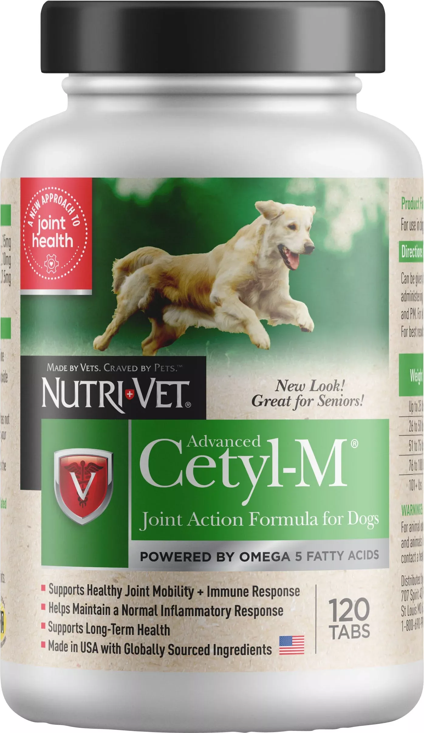Cetyl-M Canine Advanced Joint Action Tablets 120 Count