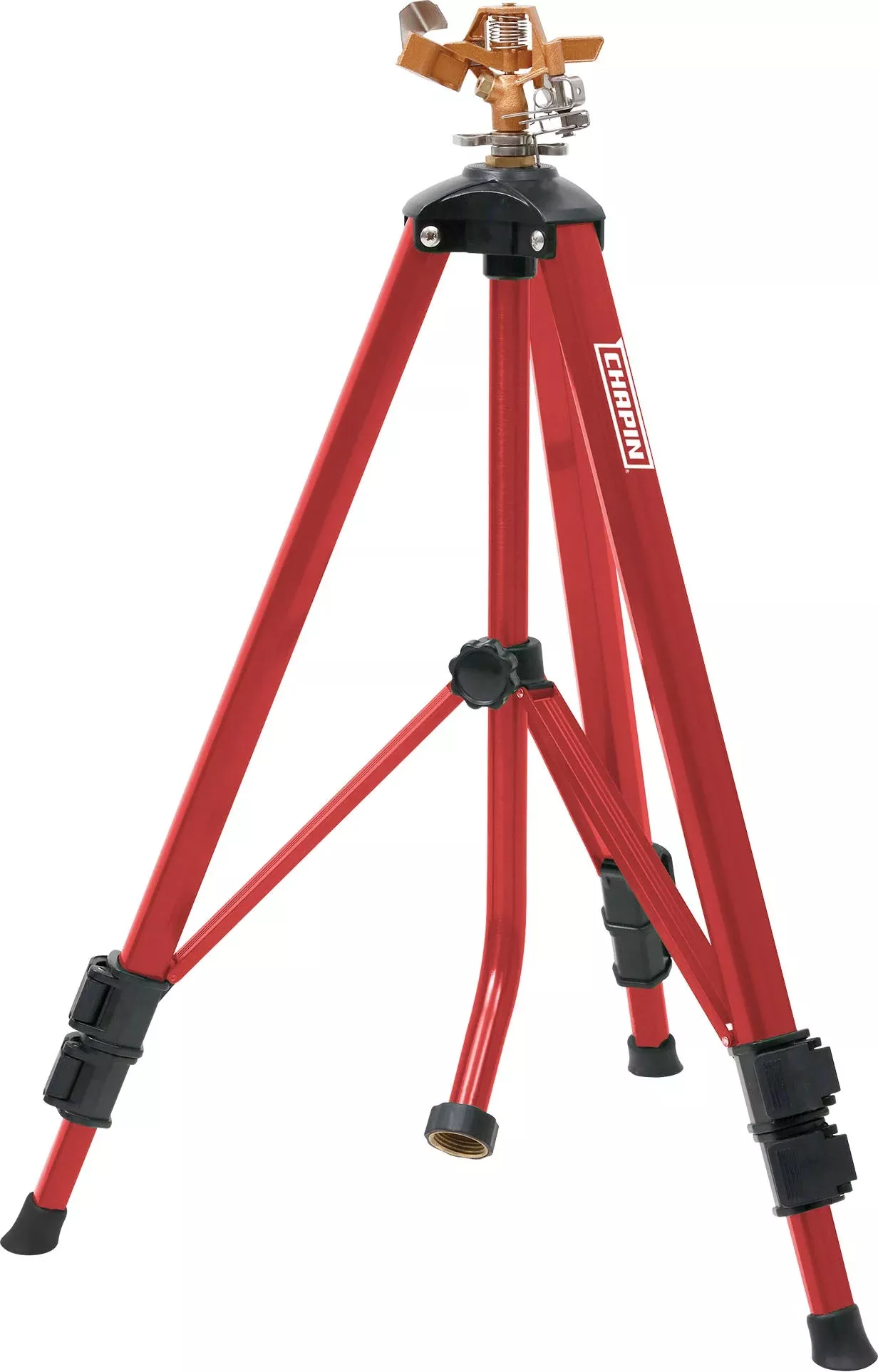 Chapin Brass Head Tripod Impact Sprinkler