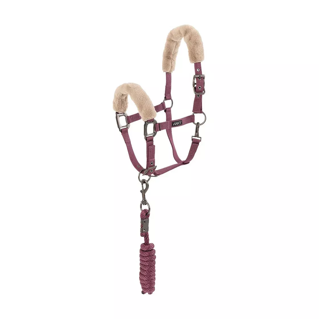 Check Velvet Halter and Lead Rope