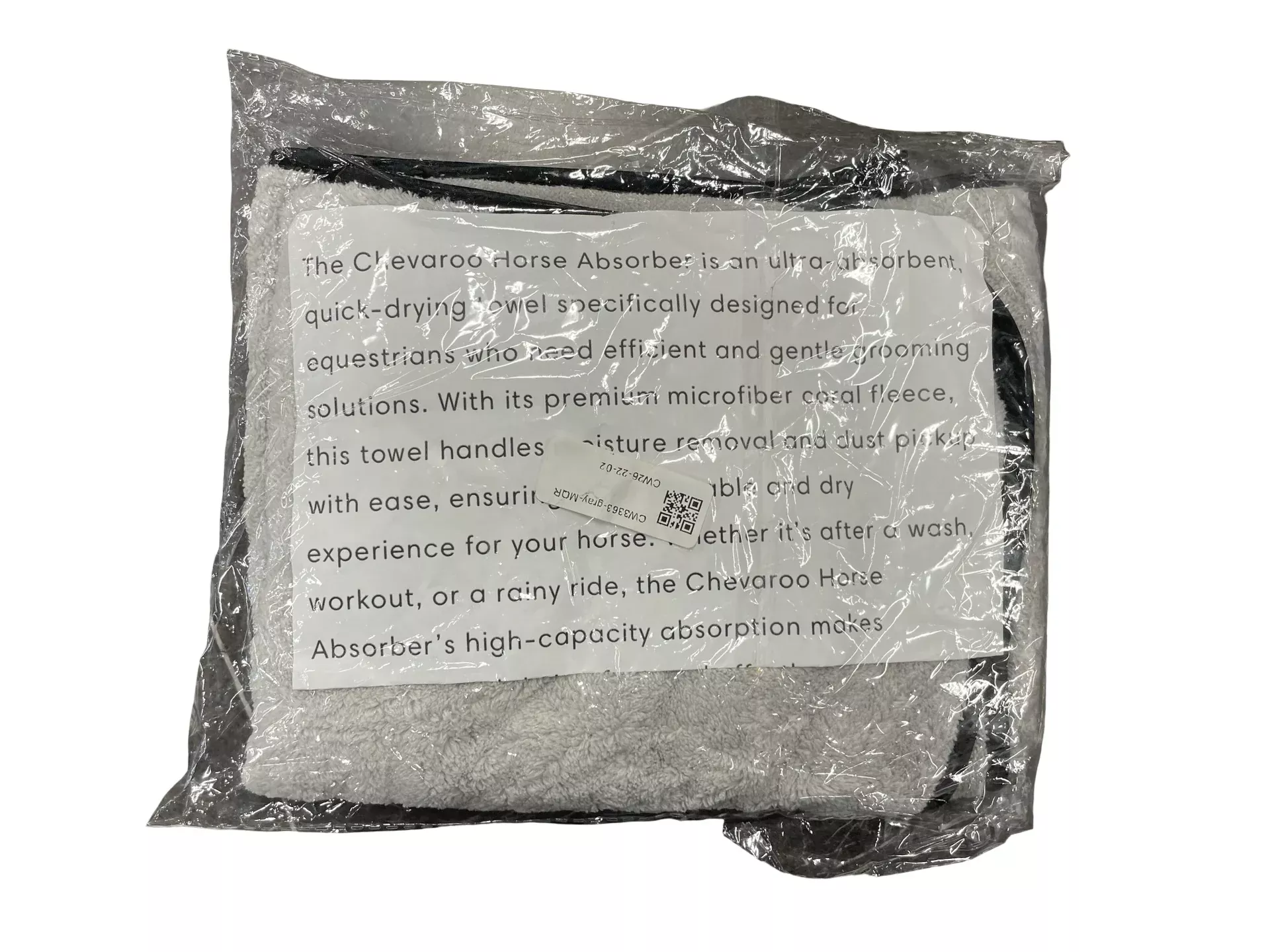 Chevaroo Horse Absorber *NWT* - Gray/Black - One Size - USED