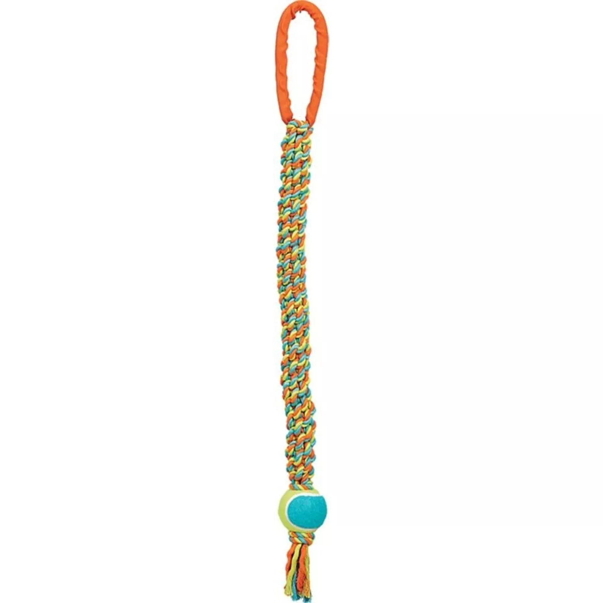 Chomper Rope & Tennis Ball Tug Toy