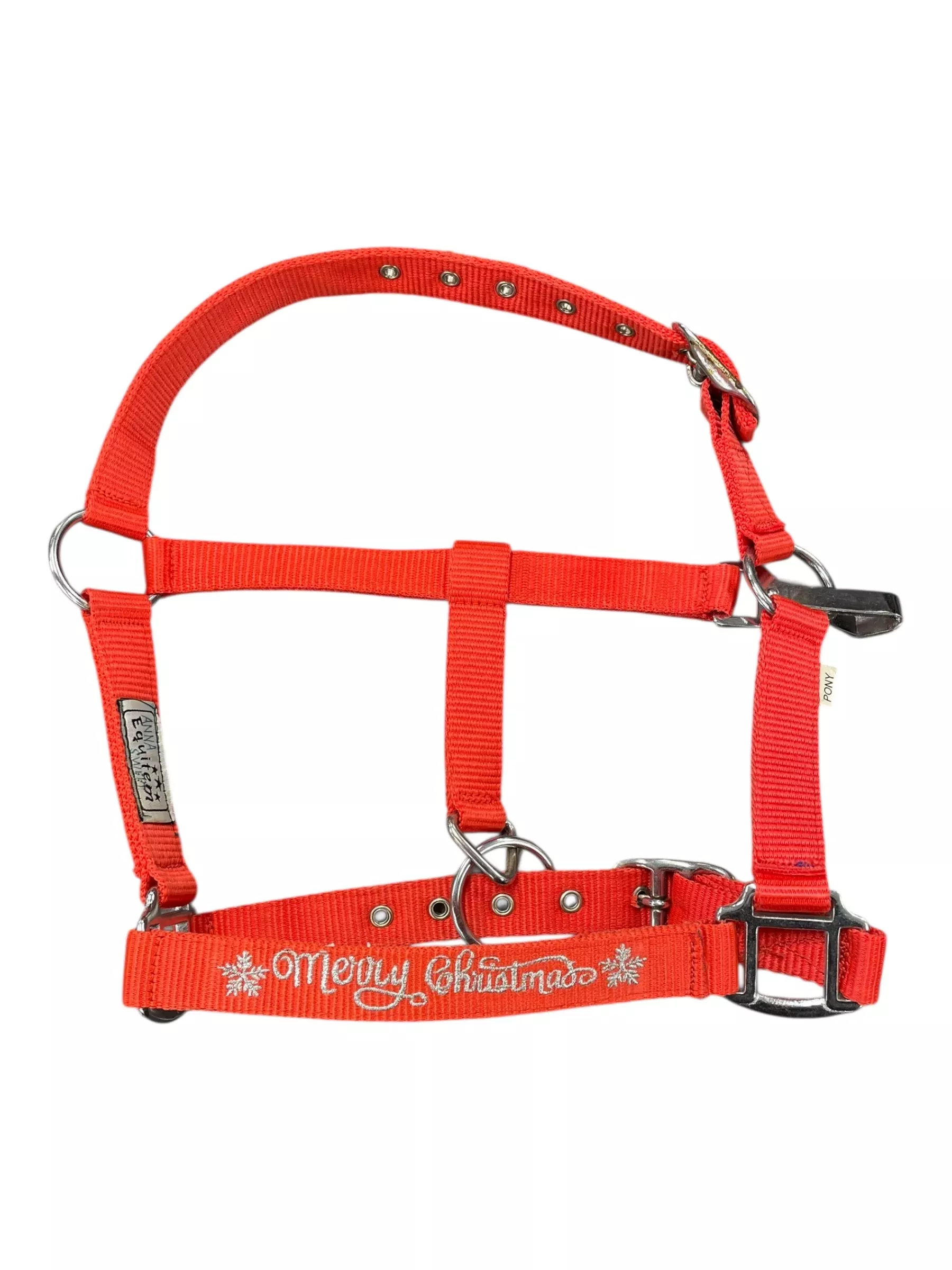 Christmas Halter - Red - Pony - USED