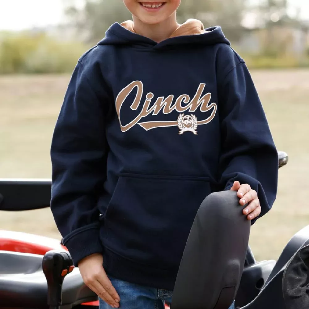 Cinch Boy's Logo Hoodie