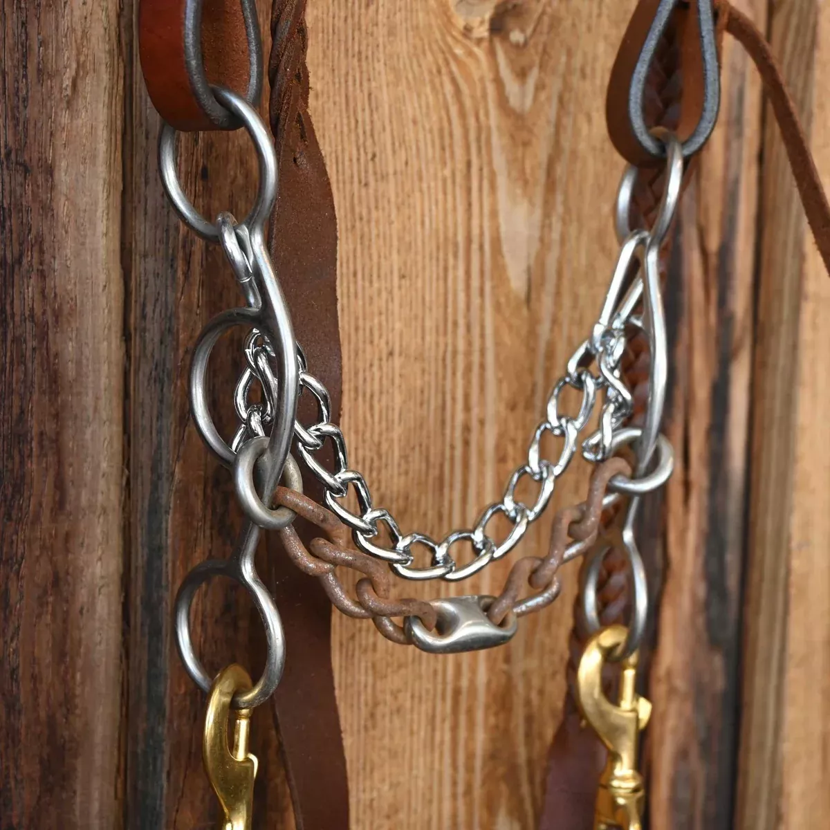 Circle Gag Chain 3pc. Bridle Rig