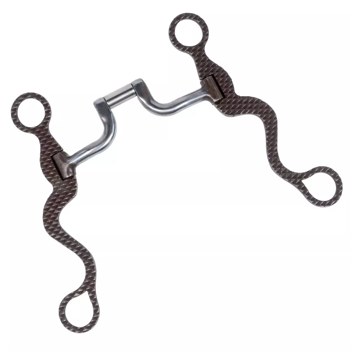 Classic Equine Square Hinge Port Calvary Shank Bit