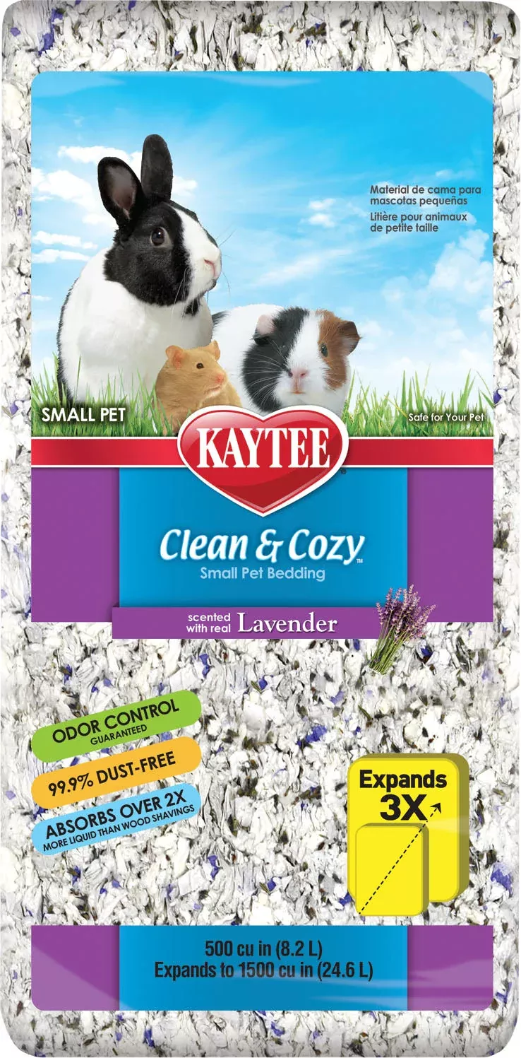 Clean & Cozy Small Pet Bedding 24.6 L Lavender