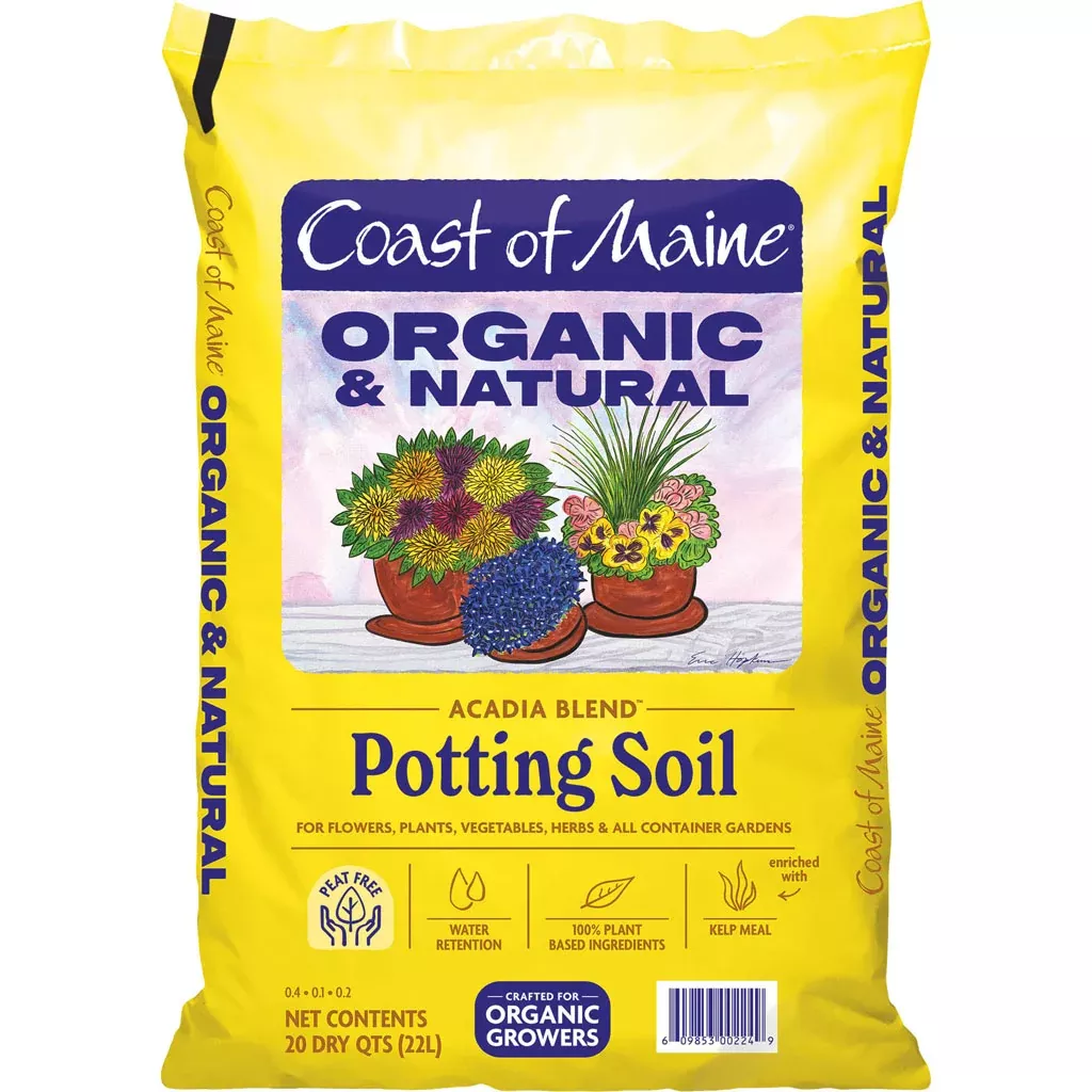 Coast of Maine Acadia Blend Potting Soil, 20 qt