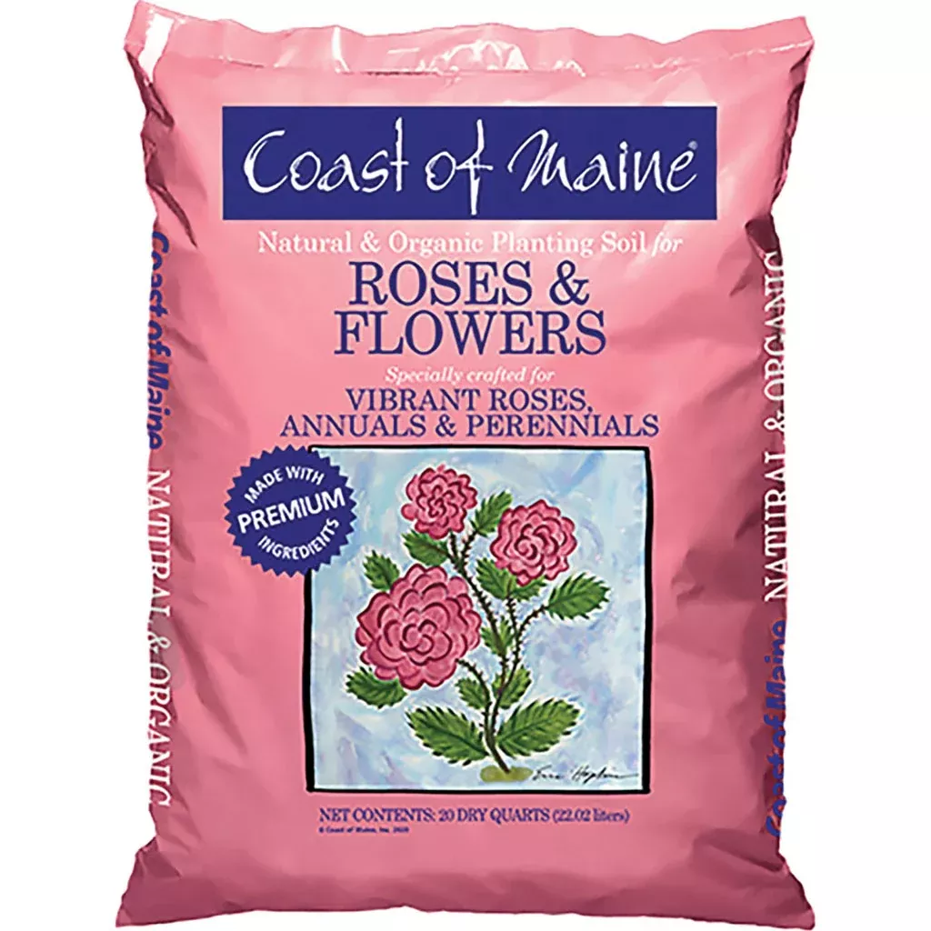 Coast of Maine Roses & Flowers Soil – 20 qt