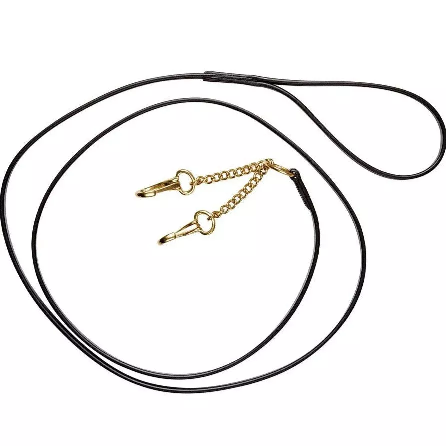 Collegiate Leather Two Chain Lead