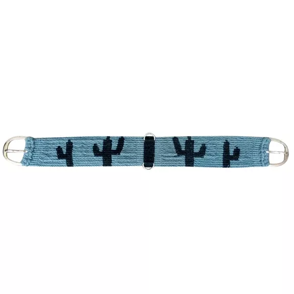 Comfytack Horse Saddle Mohair Wool Cinch Girth Turquoise