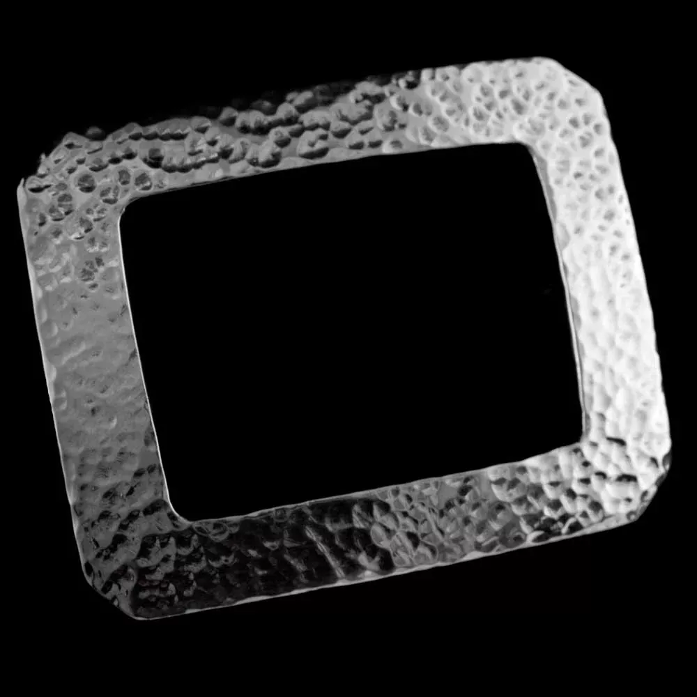 Comstock Heritage Garrison Hammered Sterling Silver Buckle