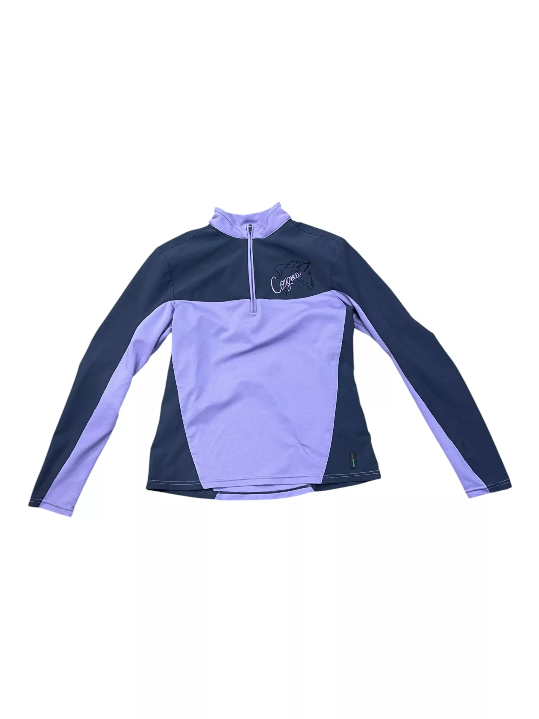 Congress 1/4 Zip - Purple - XS - USED