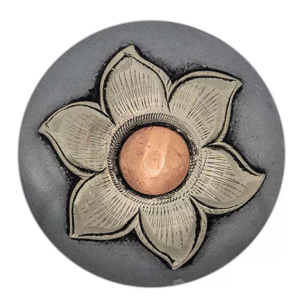 Copper Canyon Bloom Screw Back Concho
