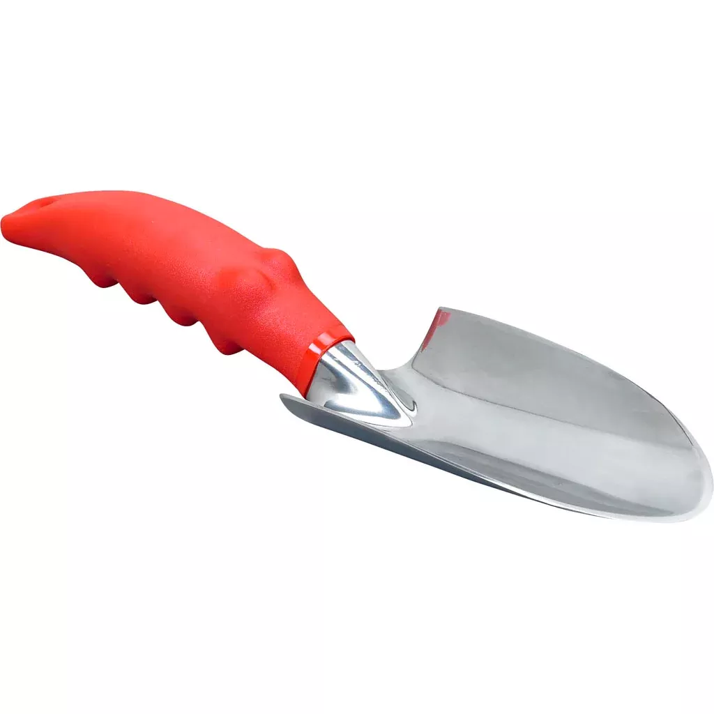 Corona Aluminum Cushion Grip Trowel, Red