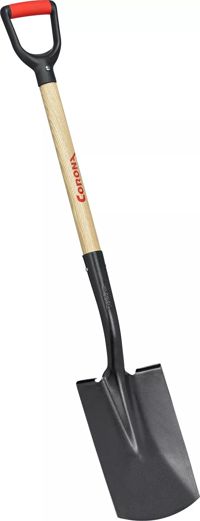 Corona D-Grip Wood Handle Square Point Shovel 30 in