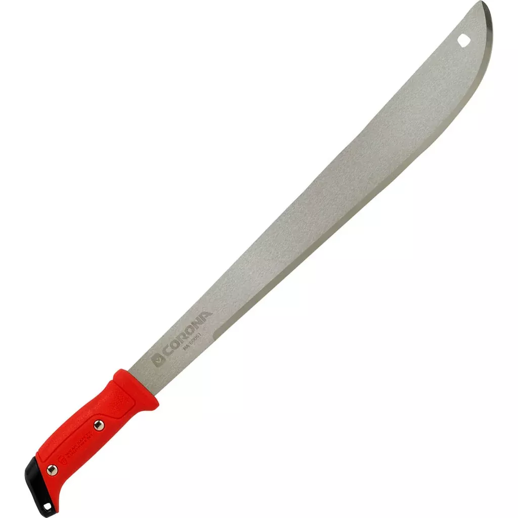 Corona ErgoHandle Machete, Tempered Steel, 18 in