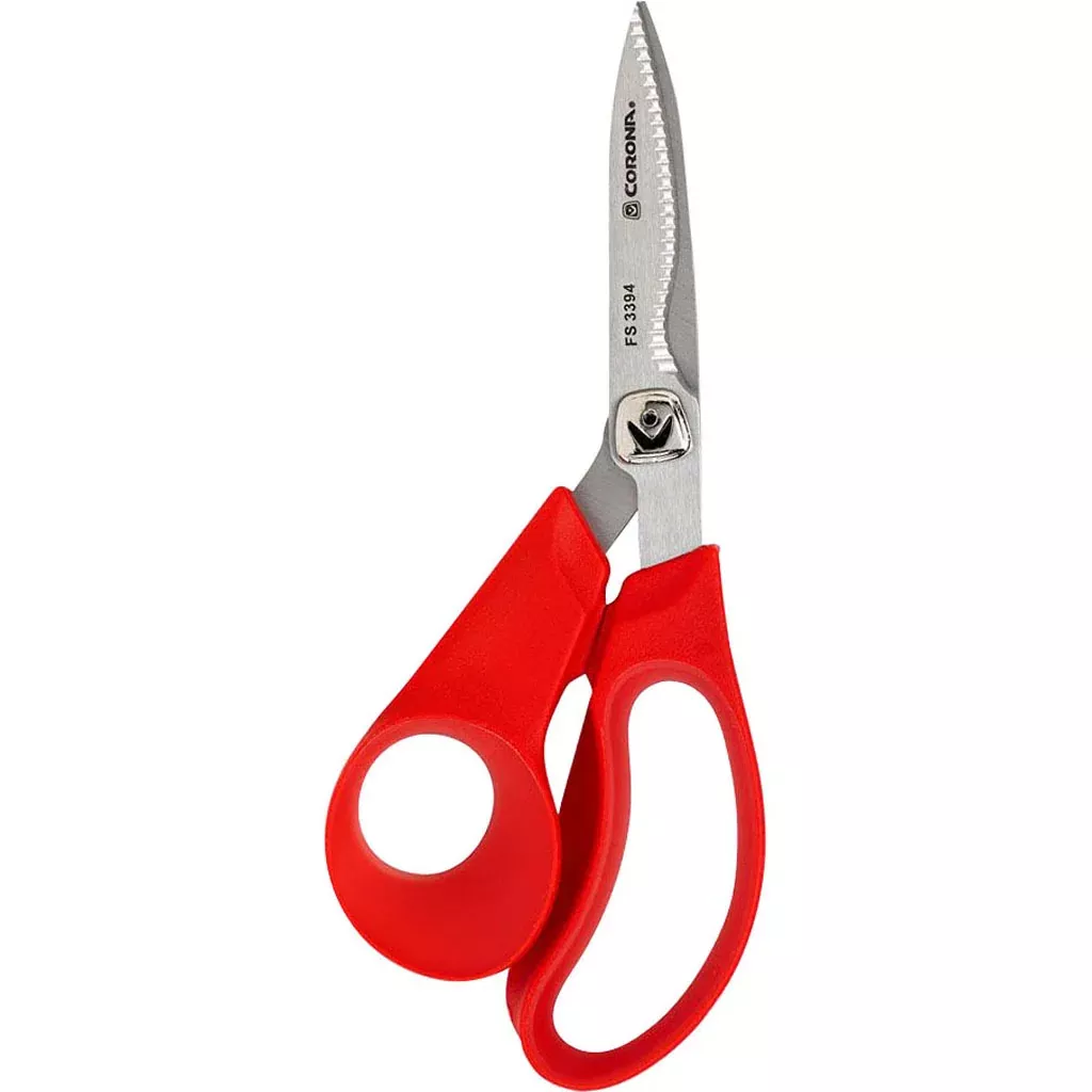 Corona Floral Scissors – Serrated Blades with Grips, 3 in