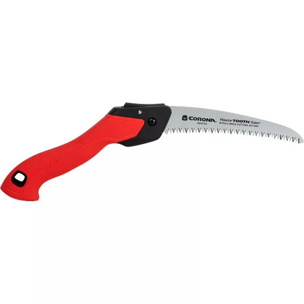 Corona Folding Pruner Saw with Ergo Non-Slip Handle, 7 in