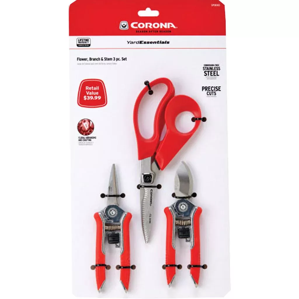 Corona Pruner, Shear & Snip Bonus Pack