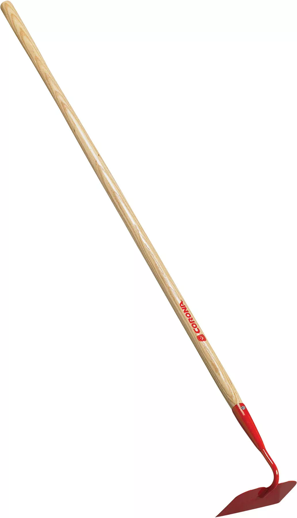 Corona Wood Handle Garden Hoe, 54 In, Red