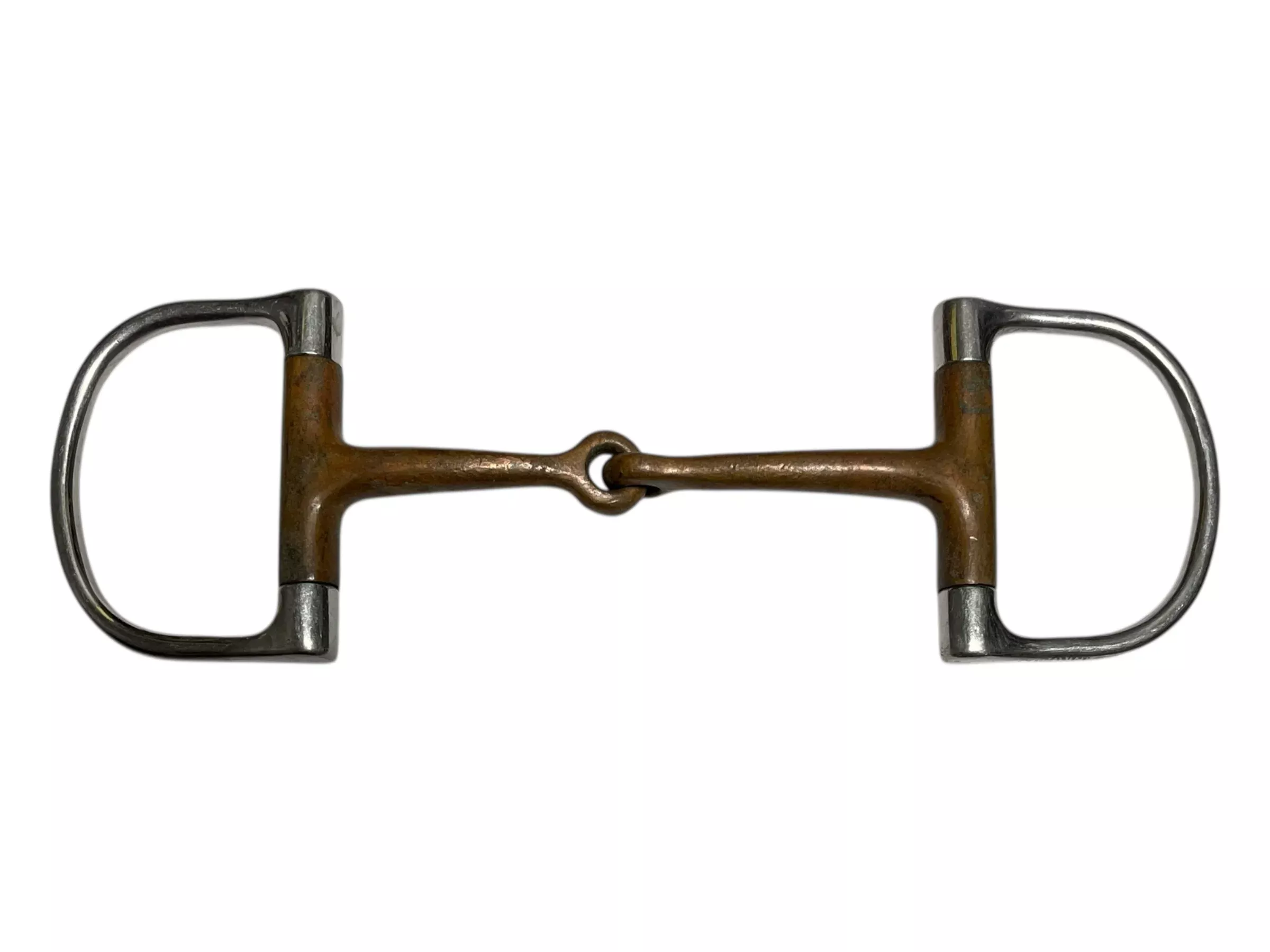 Coronet Dee Ring Snaffle - Copper - Approx 5" - USED