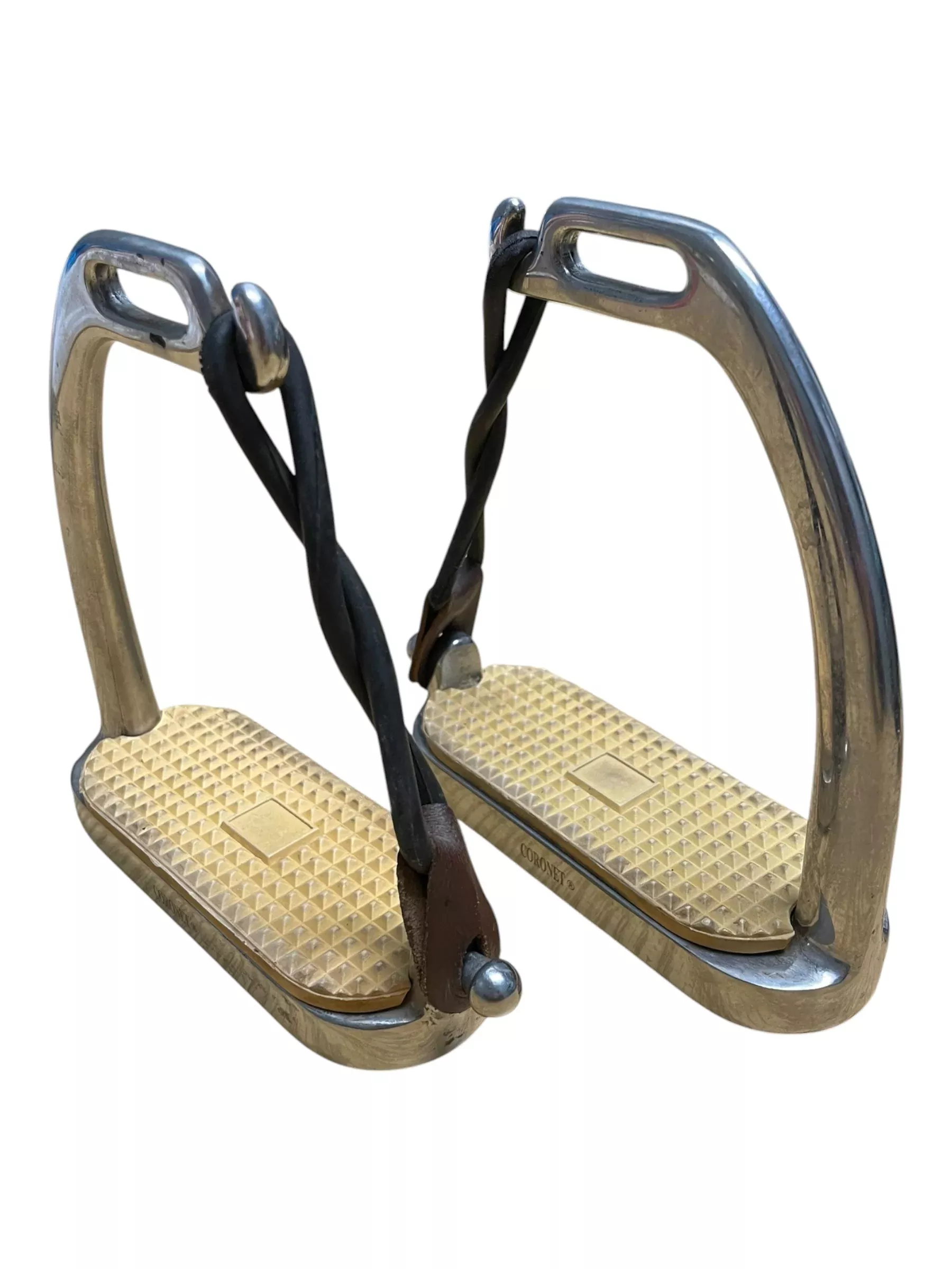 Coronet Peacock Irons - SS - Approx 4 1/4" - USED