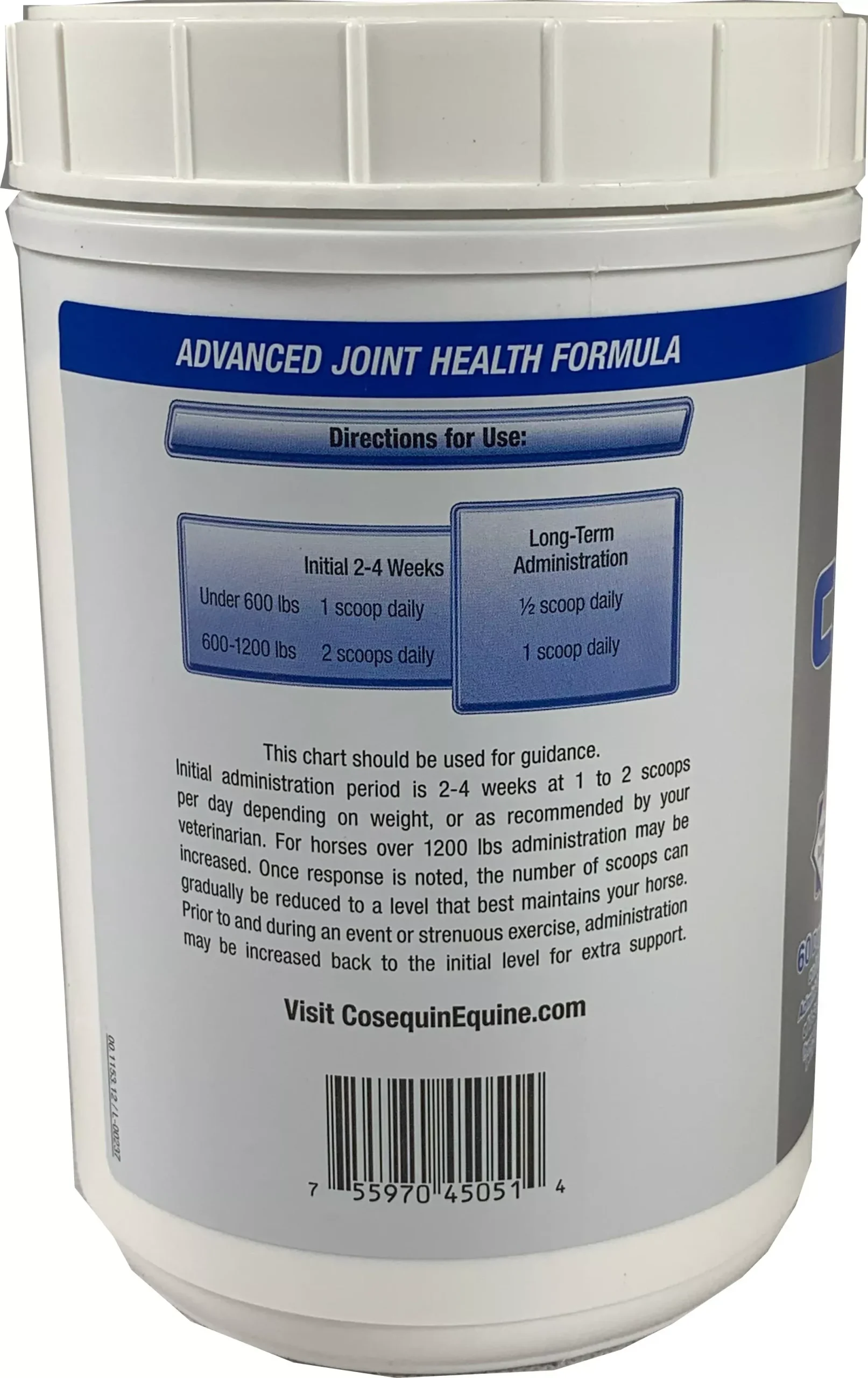 Cosequin ASU Plus Joint Supplement for Horses, 1050 g