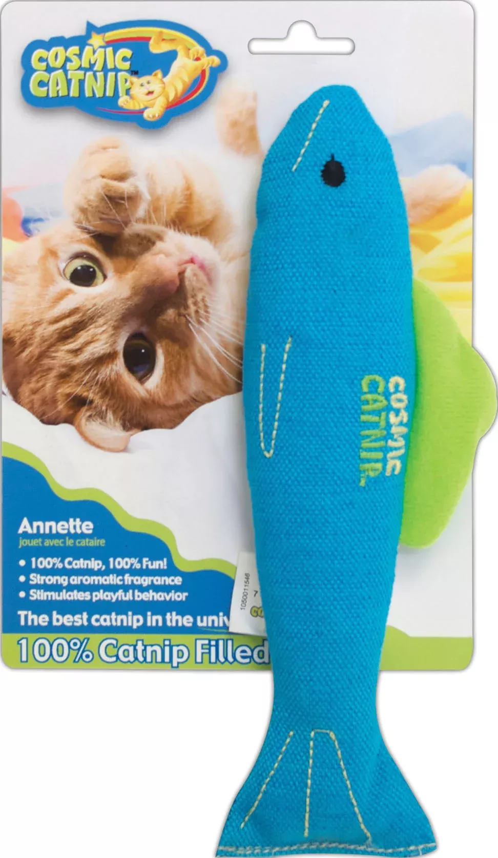 Cosmic 100% Catnip-Filled Fish Cat Toy