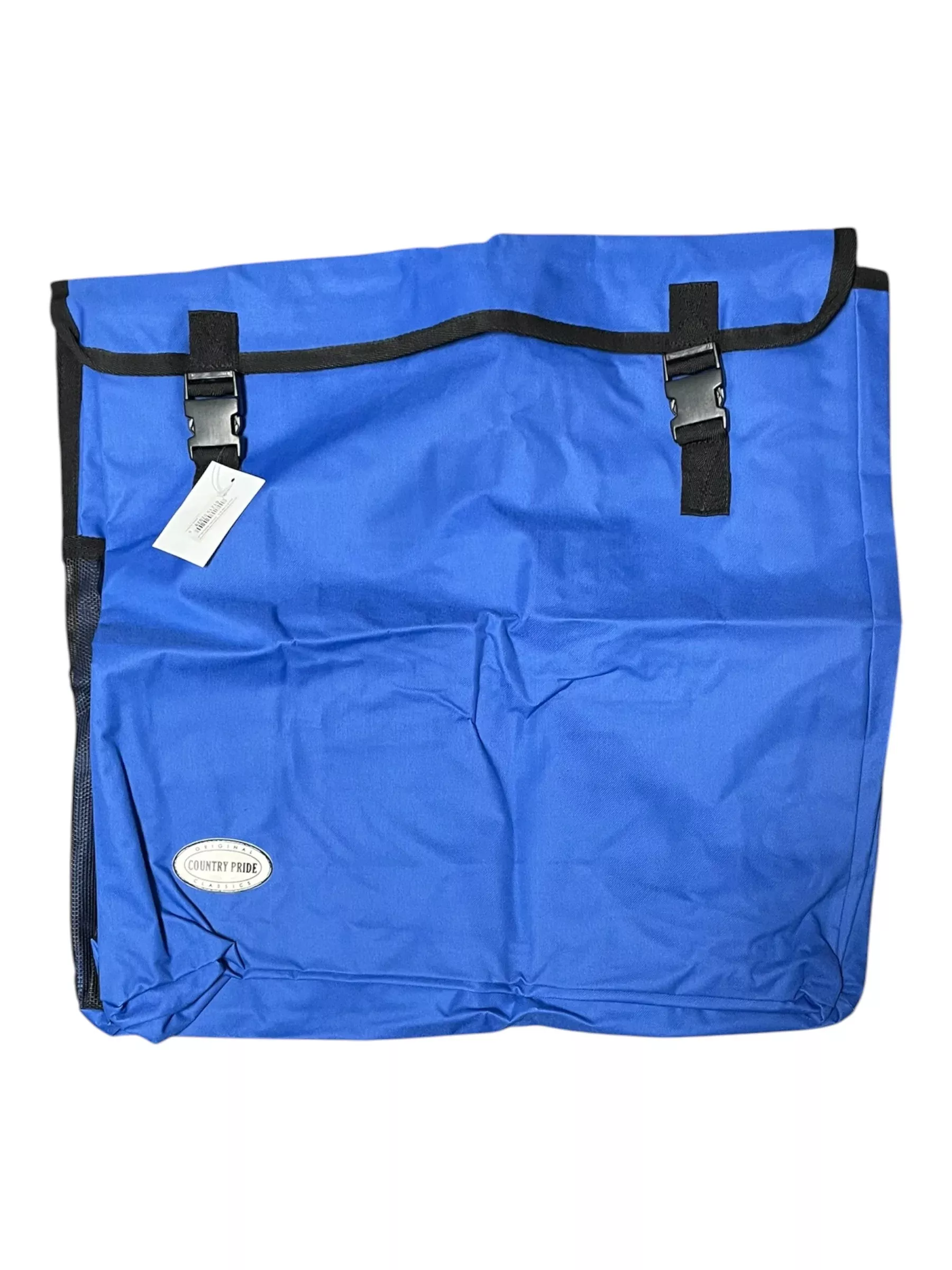 Country Pride Stall Front Storage Bag *NWT* - Blue - Approx 25 x 25" - USED