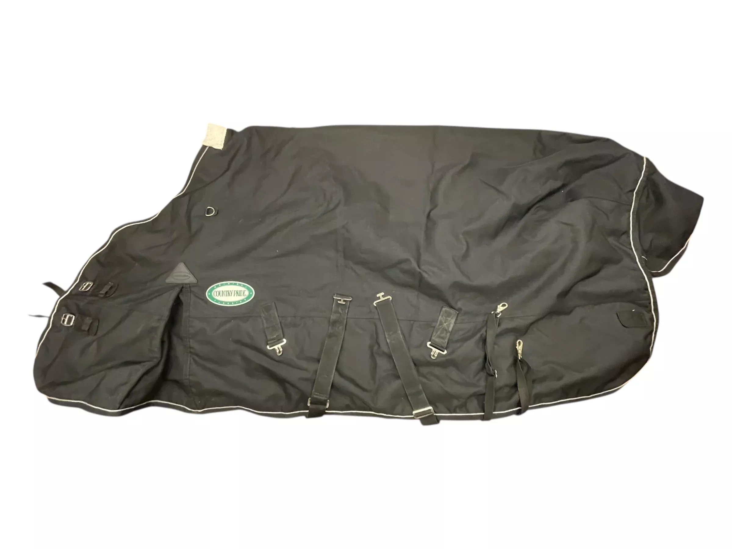 Country Pride T/O Blanket - Black - 76, est. Midweight - USED