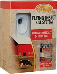 Country Vet Flying Insect Kill System, 2 Pack