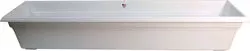 Countryside Flower Box Planter, 36 in, White