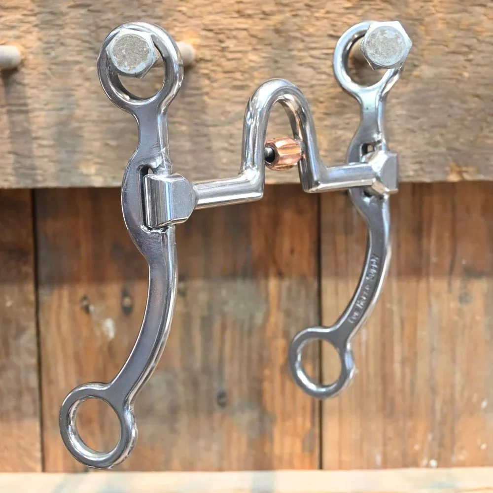 Cow Horse Supply Port Bit w/ Roller