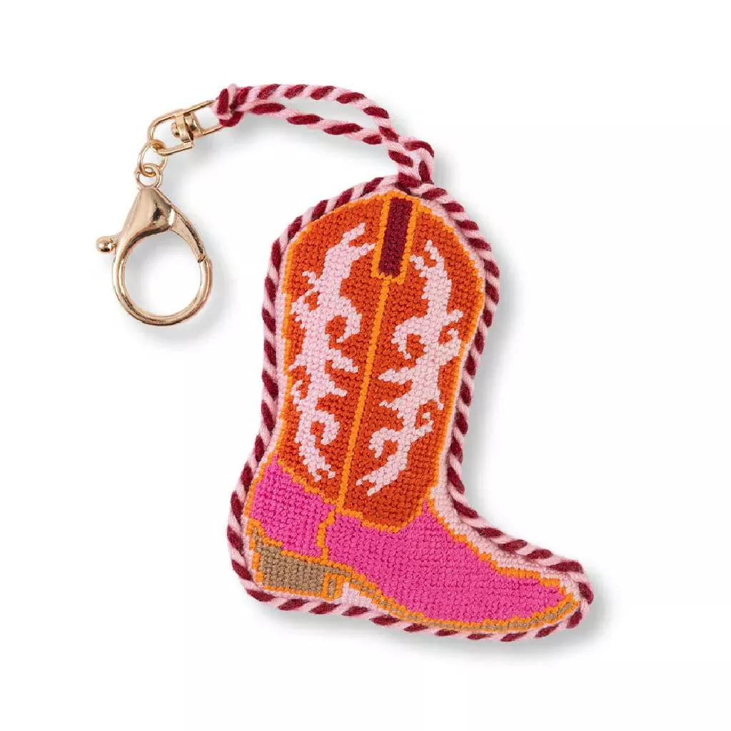 Cowboy Boot Bag Charm