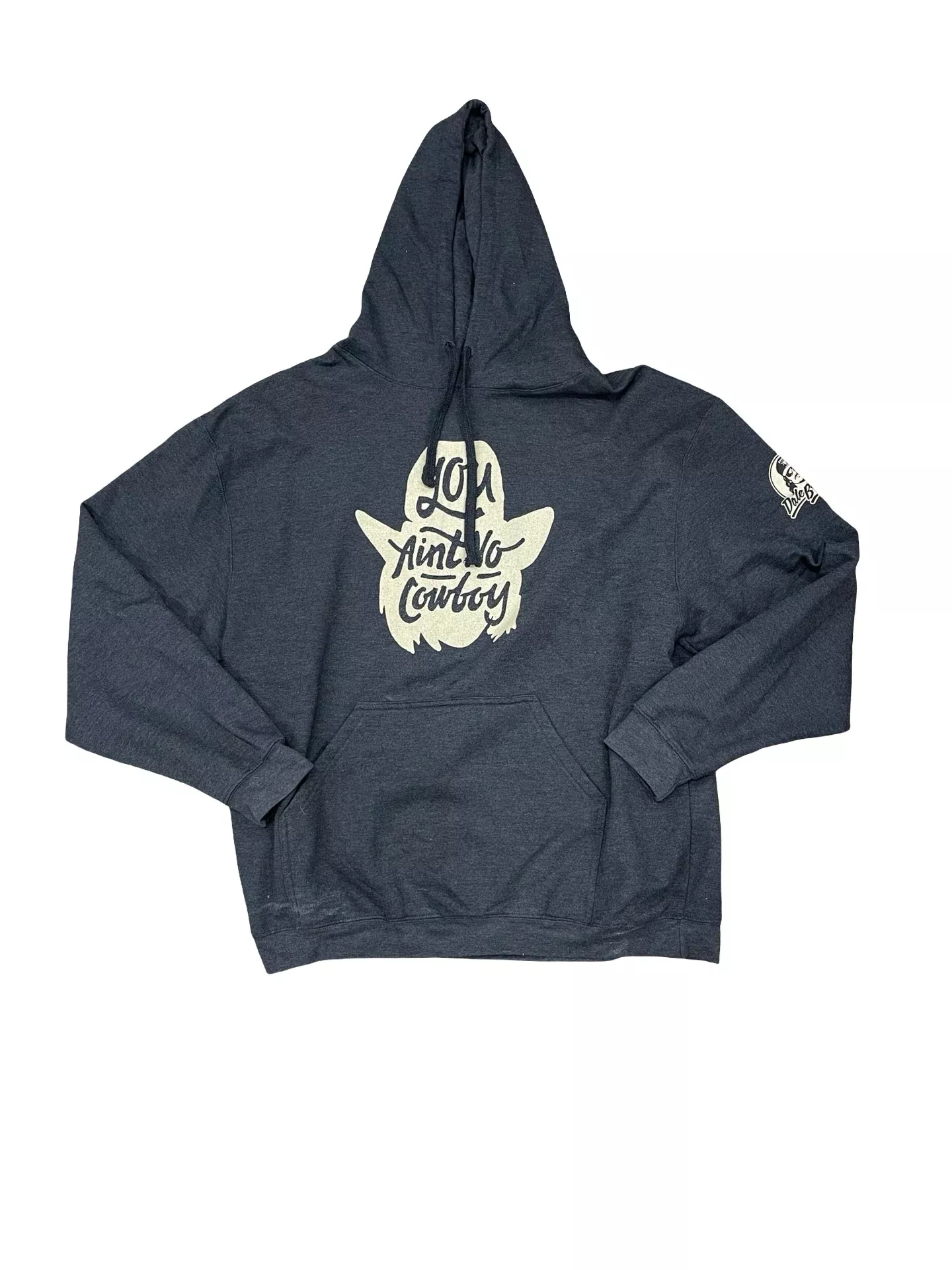 Cowboy Hoodie - Black/Tan - XXL - USED