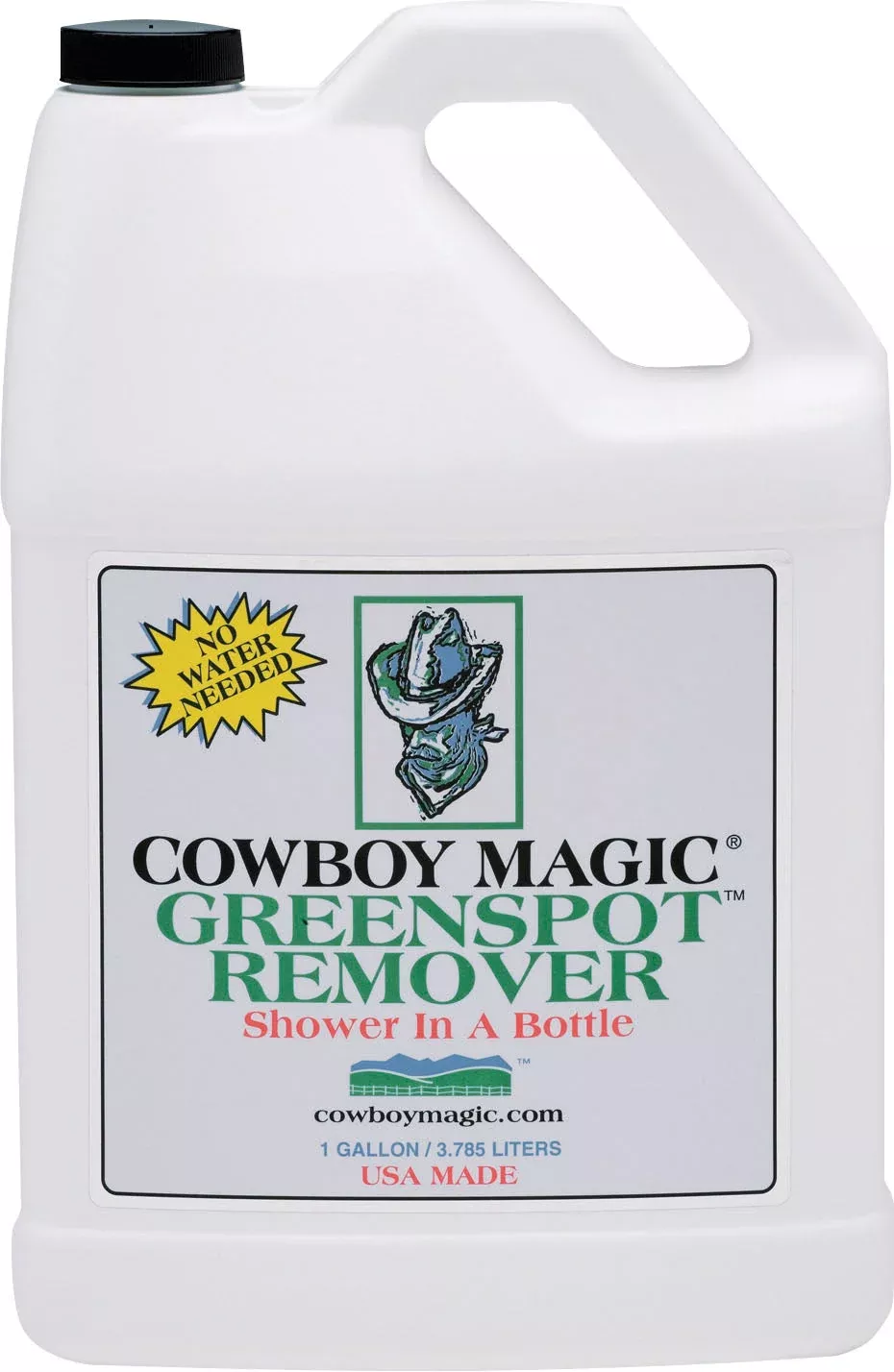 Cowboy Magic Greenspot Remover Waterless Shampoo, 1 Gal