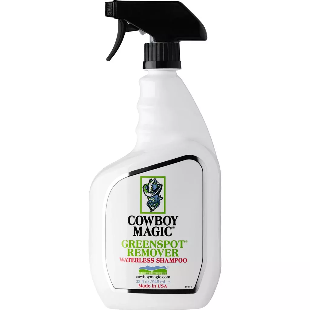 Cowboy Magic Greenspot Remover Waterless Shampoo, 32 oz