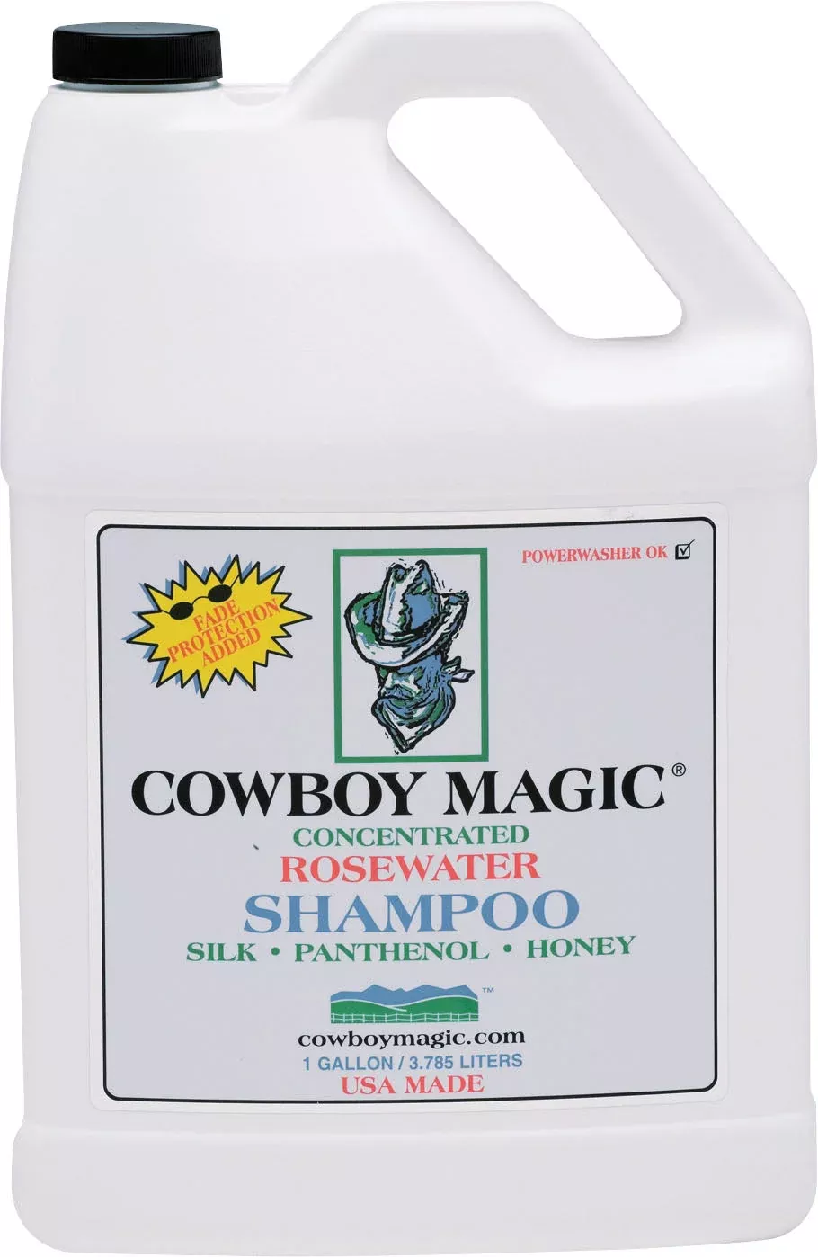 Cowboy Magic Rosewater Shampoo, 1 gal