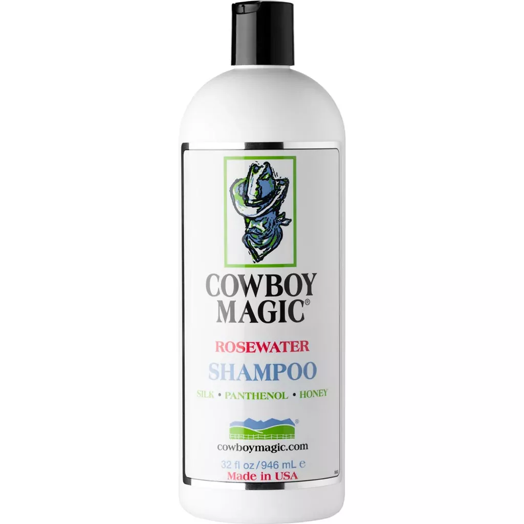 Cowboy Magic Rosewater Shampoo, 32 oz