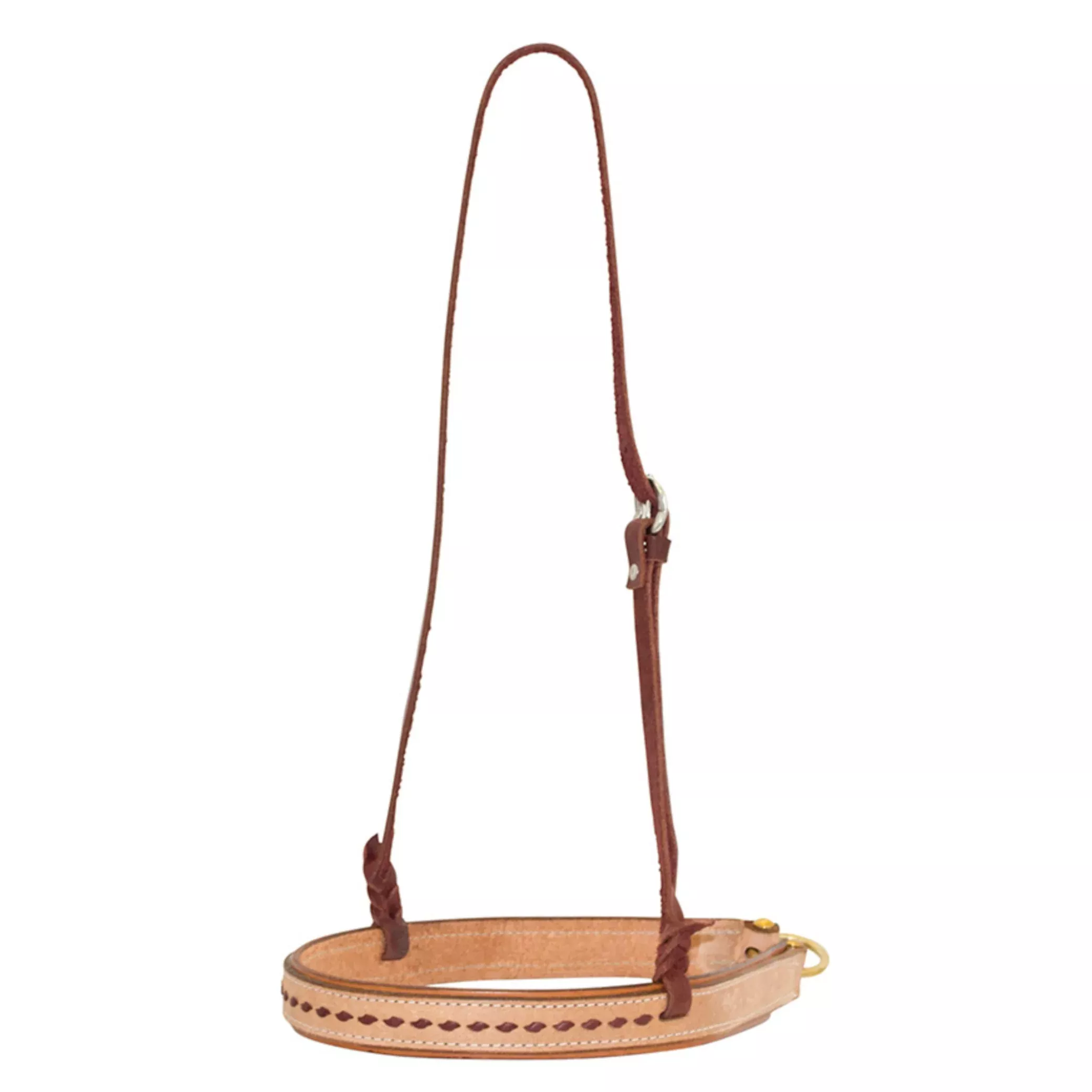 Cowboy Tack Roughout Buckstitched Noseband