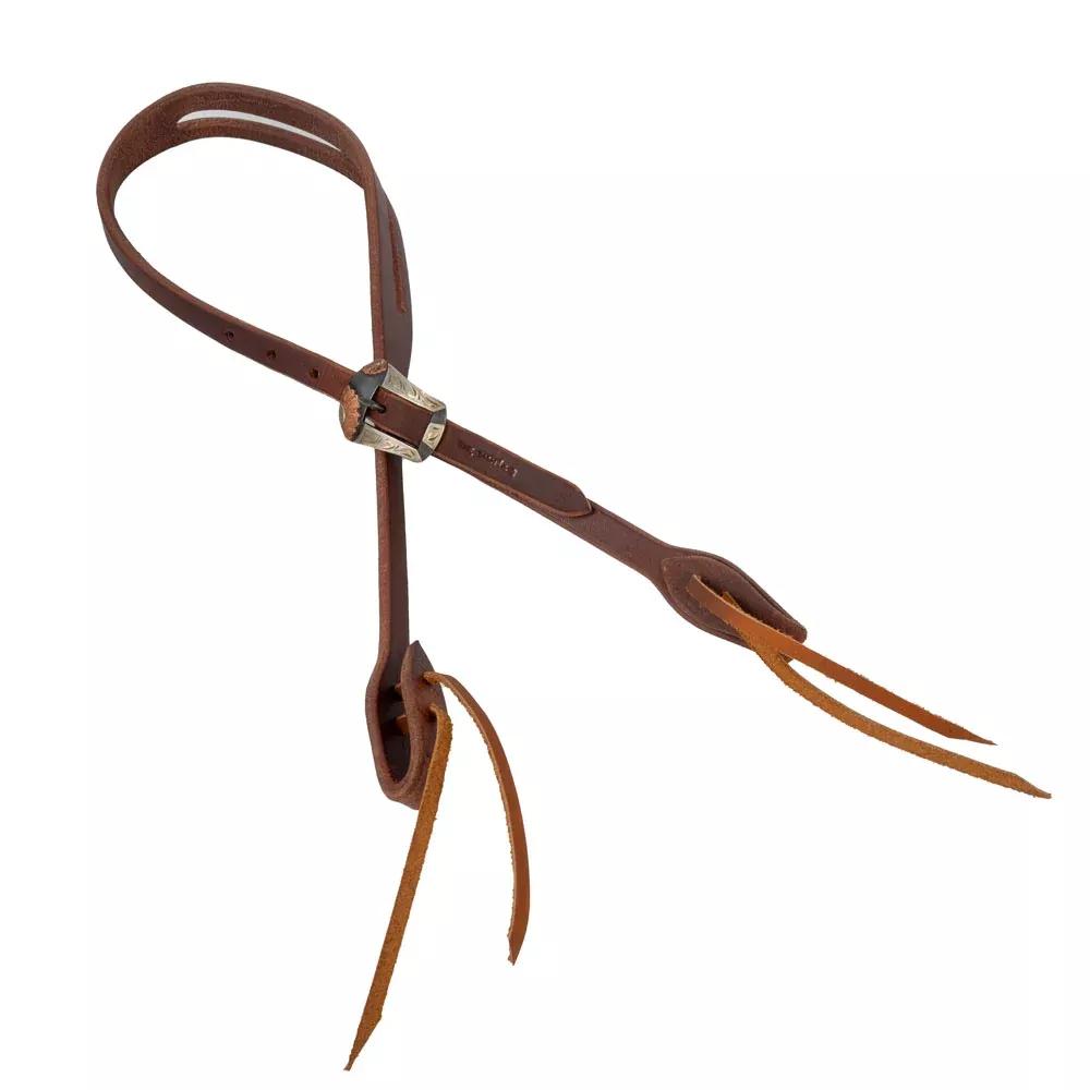 Cowperson Tack 5/8" Heavy Oil Split Ear Headstall