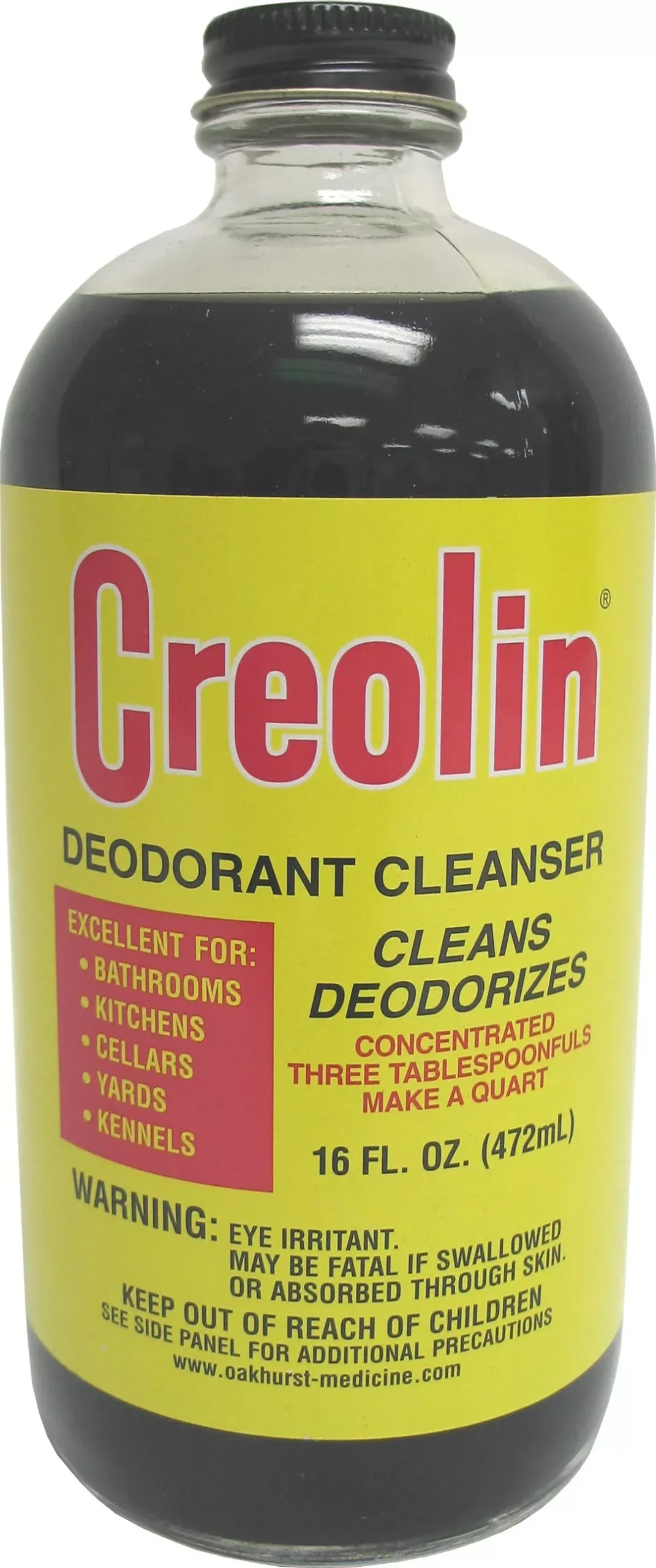 Creolin Deodorant Cleanser, 16 oz