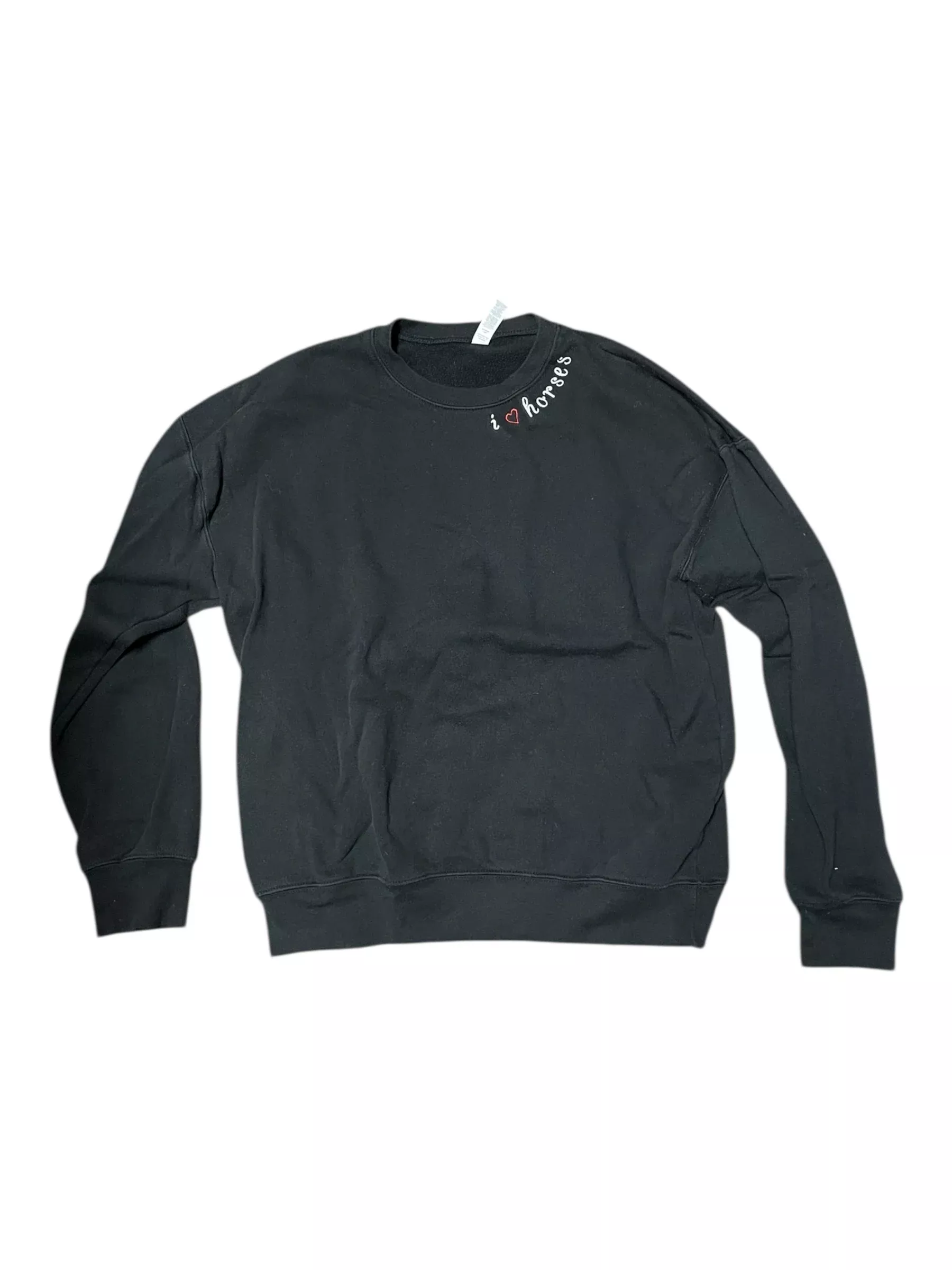 Crew Neck - Black - M - USED
